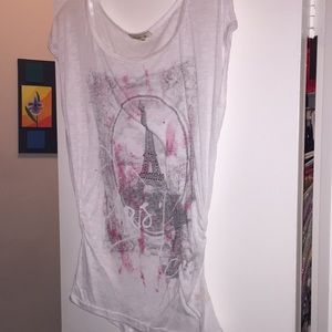 Paris Rhinestone T-shirt